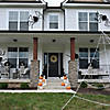 80" Black Furry Spider Decoration Image 4