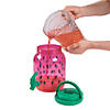 80 oz. Watermelon Reusable Plastic Drink Dispenser with Cups - 5 Ct. Image 1