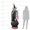 80" Stew Brewing Witch Animated Prop Image 1