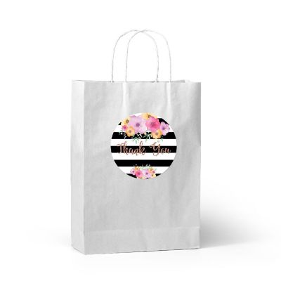 80PC Thank You Marley Black/White Stripe Image 2