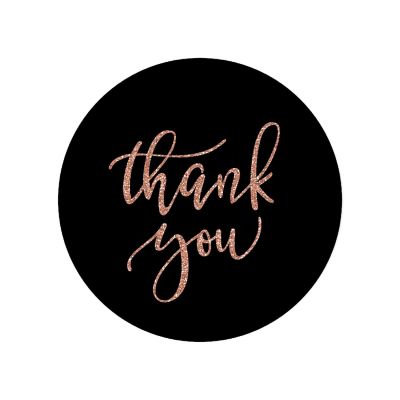 80PC Thank You Victoria Black Background Image 1