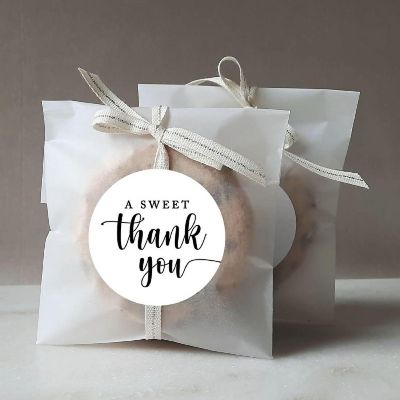 80Pcs 2" A Sweet Thank You Modern Label Image 1