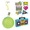 80s Party Decorating Kit - 31 Pc. Image 1