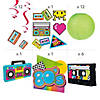 80s Party Premium Decorating Kit - 38 Pc. Image 1