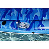 81-Inch Inflatable Blue Camouflage Sumo Sized Swimming Pool Raft Image 2
