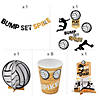 82 Pc. Volleyball Party Ultimate Tableware Kit for 8 Guests Image 2