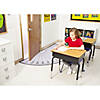 82" x 42" Giant Protractor Vinyl Floor Cling & Class Set - 42 Pc. Image 2