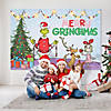 82" x 55" Dr. Seuss&#8482; The Grinch Seasonal Backdrop with Lights Christmas Holiday Decoration Image 1