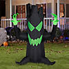 83" Blow-Up Inflatable Light-Up Black Tree with Built-In LED Lights Outdoor Yard Decoration Image 2