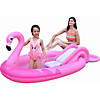 83" Inflatable Pink Flamingo Kiddie Pool with Sprayer Image 1