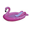 83" Inflatable Pink Flamingo Kiddie Pool with Sprayer Image 3