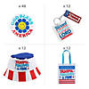 84 Pc. Religious Patriotic Groovy Accessories Kit for 12 Image 1