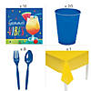 85 Pc. Summer Vibes Cocktail Party Tableware Kit for 8 Guests Image 1