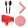 87 Pc. Backyard BBQ Disposable Tableware Kit for 8 Guests Image 2