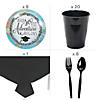 87 Pc. Grad Adventure Disposable Tableware Kit for 8 Guests Image 1