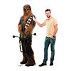 88" Star Wars&#8482; Episode VIII: The Last Jedi Chewbacca with Bowcaster Life-Size Cardboard Cutout Stand-Up Image 1