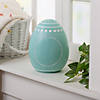 9 1/2" Resin Easter Egg Spring Decoration Image 1