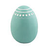 9 1/2" Resin Easter Egg Spring Decoration Image 1