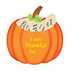 9 1/2" x 10" Thankful Pumpkin with Reason Seeds Paper Craft Kit - Makes 12 Image 1