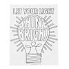 9 1/2" x 12" Color Your Own Growth Mindset Cardstock Pocket Folders - 12 Pc. Image 3