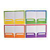 9 1/2" x 12" Student Classwork Organizing Pocket Folders - 12 Pc. Image 1