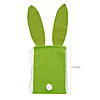 9 1/2" x 15" Medium Canvas Drawstring Bags with Bunny Ears - 12 Pc. Image 1