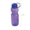 9 1/4" 24 oz. Bulk  60 Ct. Colorful Contoured Plastic Water Bottles Image 1