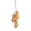 9.5" Gold and Bronze Peanut Cluster Glass Christmas Ornament Image 1