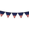 9.75' Americana Pennant USA Flag Hanging Wall Banner Image 2