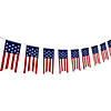 9.75' Americana USA Flag Swallowtail Hanging Wall Banner Image 3
