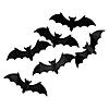 9.75' Gray Gauze and Bats Halloween Decoration Kit Image 3