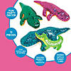 9&quot; Bright Color Stuffed Alligators with See You Later Card for 12 Image 2