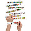 9" Bulk 144 Pc. Color Your Own DIY Slap Bracelet Assortment Image 1