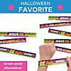 9" Christian Pumpkin Green & Purple Metal Slap Bracelets - 12 Pc. Image 1