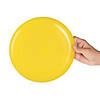 9" Classic Bright Yellow, Pink, Blue & Green Vinyl Flying Discs - 12 Pc. Image 1