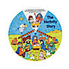 9" Color Your Own Paper Nativity Timeline Wheels - 12 Pc. Image 1