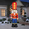 9 Ft. Airblown&amp;#174; Inflatable Light-Up Nutcracker with Candy Cane Christmas Outdoor Yard Decoration Image 2