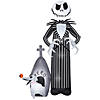 9 Ft. Airblown<sup>&#174; </sup>Inflatable The Nightmare Before Christmas Jack Skellington & Zero Outdoor Yard Decoration Image 1