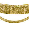 9 Ft. Gold Ready-to-Hang Metallic Tinsel Fringe Garland Image 1