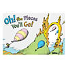 9 Ft. x 6 Ft. Dr. Seuss&#8482; Oh, the Places You&#8217;ll Go Plastic Backdrop - 3 Pc. Image 1