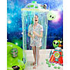 9 Ft. x 6 Ft. Outer Space Galaxy Plastic Backdrop Banner - 3 Pc. Image 2