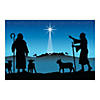 9 Ft. x 6 Ft. Star of Bethlehem & Shepherds Scene Plastic Backdrop - 3 Pc. Image 1