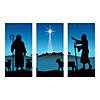 9 Ft. x 6 Ft. Star of Bethlehem & Shepherds Scene Plastic Backdrop - 3 Pc. Image 1