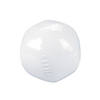 9" Inflatable DIY Medium White Vinyl Beach Ball Coloring Crafts - 12 Pc. Image 1