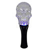 9" LED Transparent Multi-Function Halloween Skull Light Image 1