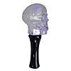 9" LED Transparent Multi-Function Halloween Skull Light Image 1