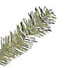 9' Metallic Platinum Artificial Tinsel Christmas Tree - Unlit Image 1