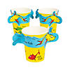 9 oz. Dr. Seuss&#8482; One Fish Two Fish Birthday Disposable Paper Cups - 8 Ct. Image 1