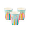 9 oz. Eat Cake Birthday Disposable Paper Cups - 8 Ct. Image 1