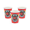 9 oz. Firefighter Helmet & Axe Disposable Paper Cups - 8 Ct. Image 1